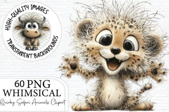 Download Quirky Safari Animals PNG Clipart - Safari animals png Collection