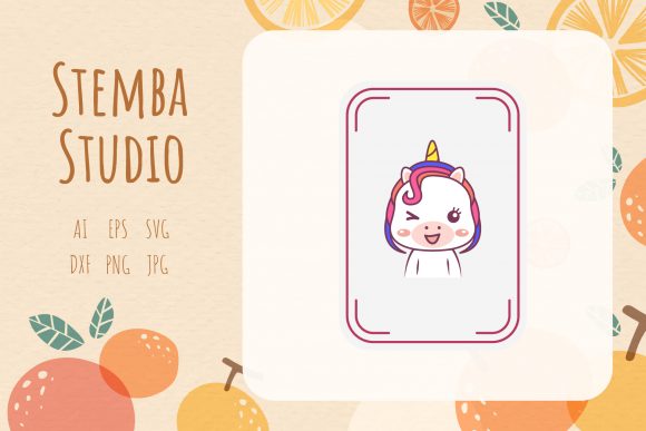 Download Face Unicorn Cute Illustration Vector - Cute illustration Collection